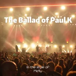 Omslagsbild för The Ballad of Paul K - McFly karaokeversion