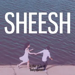 Titelbild für Sheesh - BabyMonster Karaoke-Version