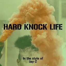 Cover art for Hard Knock Life - Jay-Z karaoke version