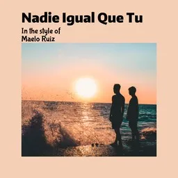 Cover art for Nadie Igual Que Tu - Maelo Ruiz karaoke version