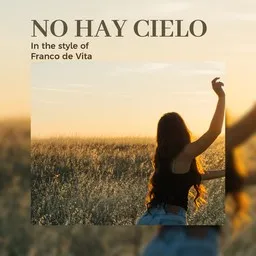 Cover art for No Hay Cielo - Franco de Vita karaoke version