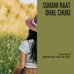Omslagsbild för Suhani Raat Dhal Chuki - Dulari (The Movie),Mohammed Rafi karaokeversion