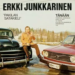 Cover art for Yli pustan - Erkki Junkkarinen karaoke version