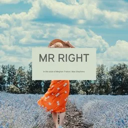 Cover art for Mr Right - Mae Stephens,Meghan Trainor karaoke version