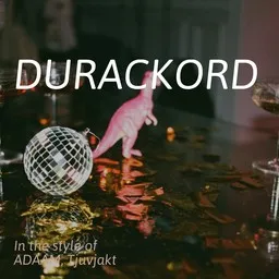Cover art for Durackord - ADAAM,Tjuvjakt karaoke version