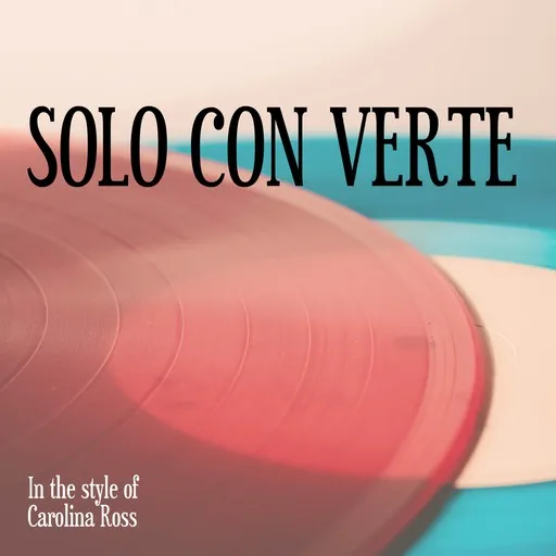 Solo Con Verte - Karaoke