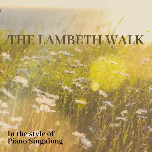Karaoke The Lambeth Walk av Piano Singalong — sjung med på texten på Singa