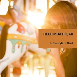 Cover art for Helli mua hiljaa - Berit karaoke version