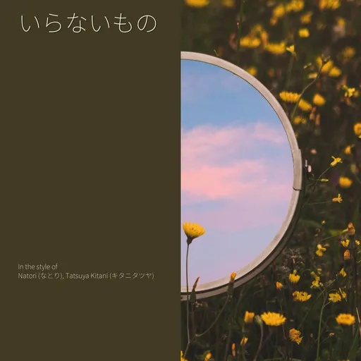 Karaoke いらないもの by Natori (なとり), Tatsuya Kitani (キタニタツヤ) — sing along with lyrics on Singa