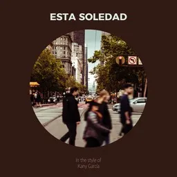 Cover art for Esta Soledad - Kany García karaoke version