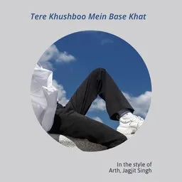 Cover art for Tere Khushboo Mein Base Khat - Arth,Jagjit Singh karaoke version