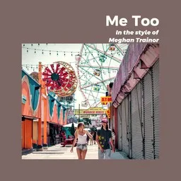 Cover art for Me Too - Meghan Trainor karaoke version