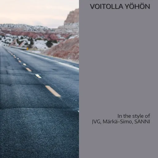 Karaoke Voitolla yöhön av JVG, Märkä-Simo, SANNI — sjung med på texten på Singa