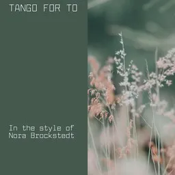 Cover art for Tango for to - Nora Brockstedt karaoke version