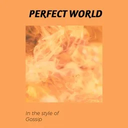 Titelbild für Perfect World - Gossip Karaoke-Version