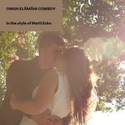 Cover art for Oman elämäni cowboy - Matti Esko karaoke version