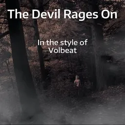 Karaokekappaleen The Devil Rages On - Volbeat kansikuva