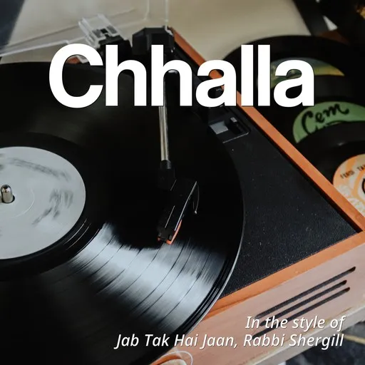 Karaoke Chhalla by Jab Tak Hai Jaan, Rabbi Shergill — sing along with lyrics on Singa
