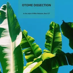 Karaokekappaleen Otome Dissection - Deco*27,Miku Hatsune kansikuva