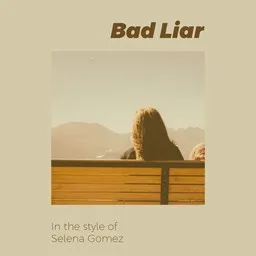 Karaokekappaleen Bad Liar - Selena Gomez kansikuva