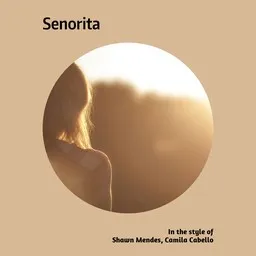 Cover art for Senorita - Camila Cabello,Shawn Mendes karaoke version