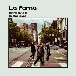 Omslagsbild för La Fama - Héctor Lavoe karaokeversion