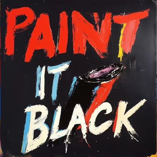 Karaoke Paint It Black esittäjältä The Rolling Stones — laula mukana sanoituksilla Singassa