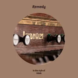 Cover art for Remedy - Adele karaoke version