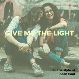 Cover art for Give Me the Light - Sean Paul karaoke version