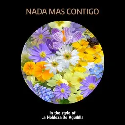 Titelbild für Nada Mas Contigo - La Nobleza De Aguililla Karaoke-Version