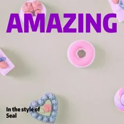Cover art for Amazing - Seal karaoke version