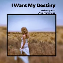 Cover art for I Want My Destiny - Fred Hammond karaoke version