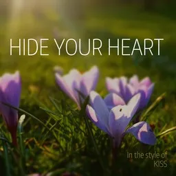 Karaokekappaleen Hide Your Heart - KISS kansikuva