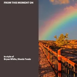 Karaokekappaleen From This Moment On - Bryan White,Shania Twain kansikuva
