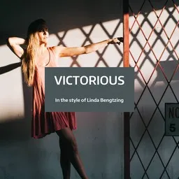 Cover art for Victorious - Linda Bengtzing karaoke version