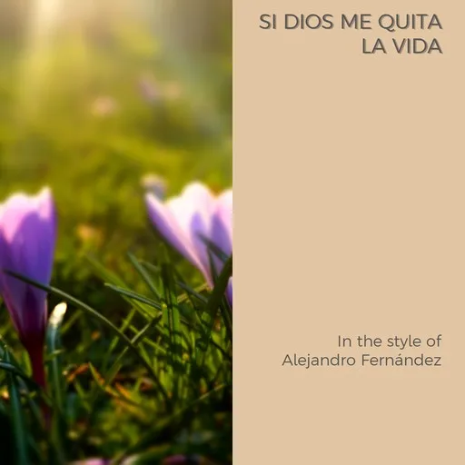 Si Dios Me Quita La Vida - Karaoke