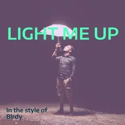Cover art for Light Me Up - Birdy karaoke version