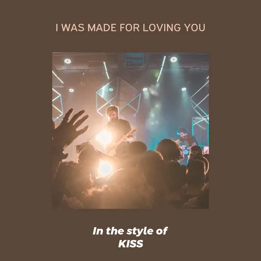 I Was Made For Loving You - Karaoke