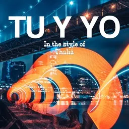 Cover art for Tu Y Yo - Thalía karaoke version