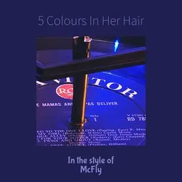 Omslagsbild för 5 Colours In Her Hair - McFly karaokeversion