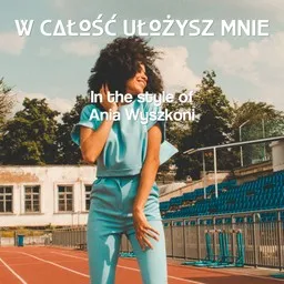 Karaokekappaleen W całość ułożysz mnie - Ania Wyszkoni kansikuva