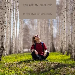 Cover art for You Are My Sunshine - Gene Autry karaoke version