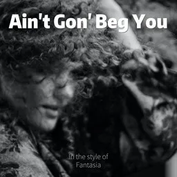Cover art for Ain't Gon' Beg You - Fantasia karaoke version