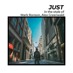 Cover art for Just - Alex Greenwald,Mark Ronson karaoke version