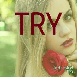 Karaokekappaleen Try - P!NK kansikuva