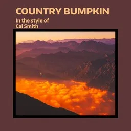 Cover art for Country Bumpkin - Cal Smith karaoke version