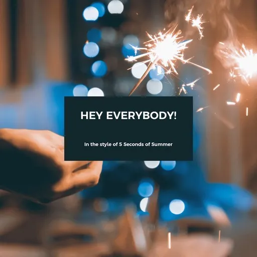 Hey Everybody! - Karaoke