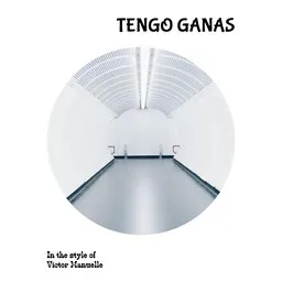 Cover art for Tengo Ganas - Víctor Manuelle karaoke version