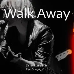 Cover art for Walk Away - B.o.B,The Script karaoke version