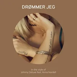 Cover art for Drømmer jeg - Anna Nordell,Johnny Deluxe karaoke version